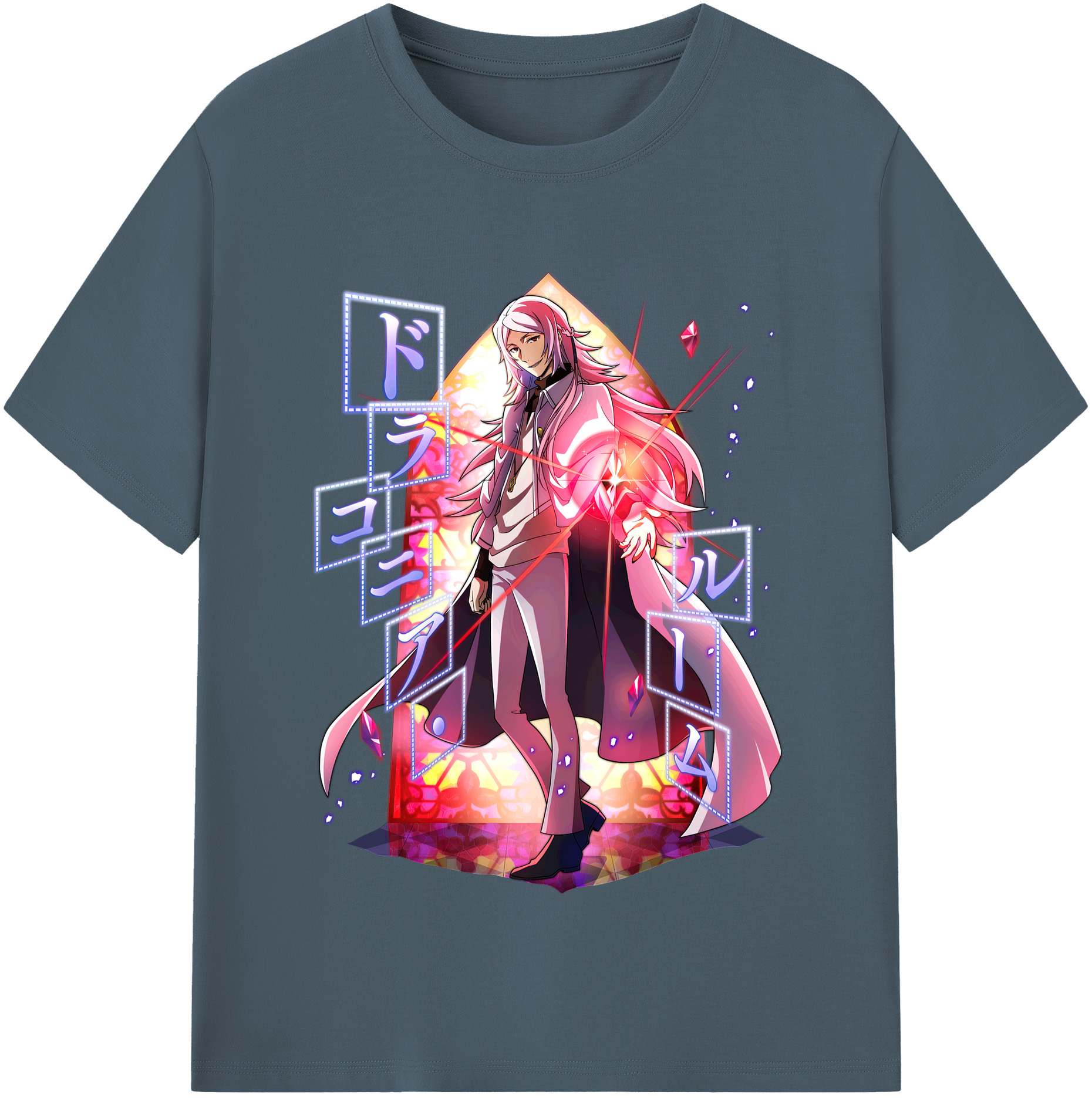 （画像用） 文豪ストレイドッグス Bungo Stray Dogs 綿100％半袖Tシャツ（フロントプリント）